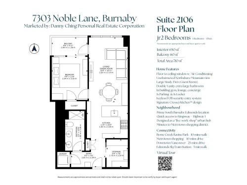 2106-7303 Noble Lane, Burnaby, BC 