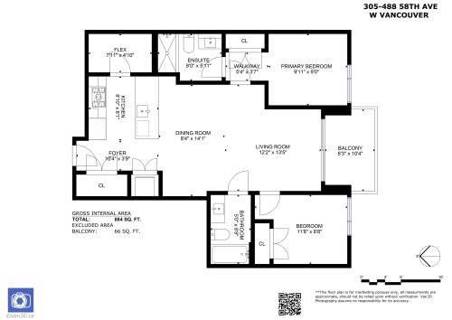 305-488 58Th Avenue W, Vancouver, BC 