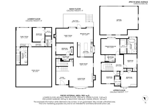 2992 42Nd Avenue W, Vancouver, BC 