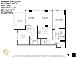 809-8699 Hazelbridge Way  Richmond, BC V6X 0T4