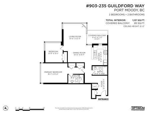 903-235 Guildford Way, Port Moody, BC 