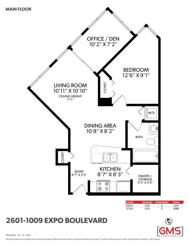 2601-1009 Expo Boulevard, Vancouver, BC 