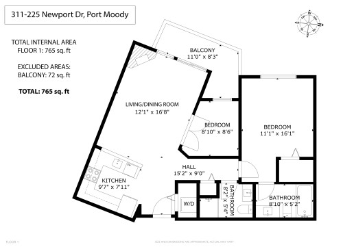 311-225 Newport Drive, Port Moody, BC 
