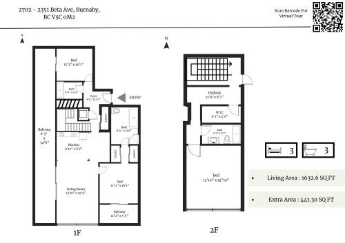 2702-2351 Beta Avenue, Burnaby, BC 