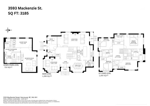 3593 Mackenzie Street, Vancouver, BC 