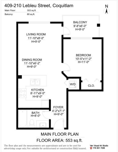 409-210 Lebleu Street, Coquitlam, BC 