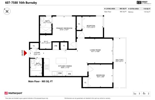 607-7588 16Th Street, Burnaby, BC 