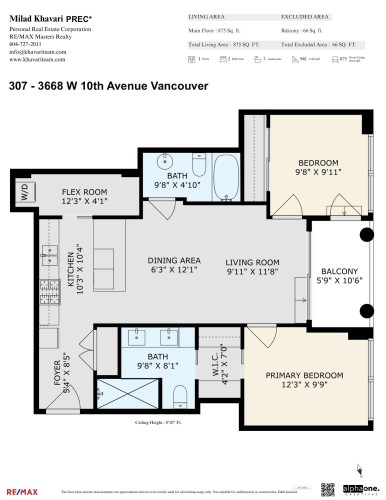 307-3668 10Th Avenue W, Vancouver, BC 