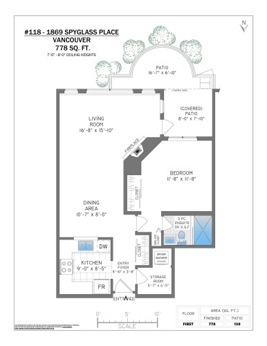 118-1869 Spyglass Place, Vancouver, BC 