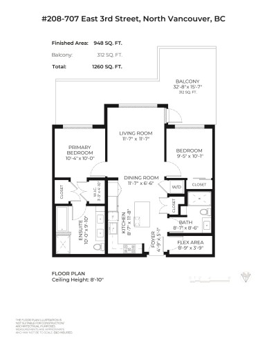 208-707 3Rd Street E, North Vancouver, BC 