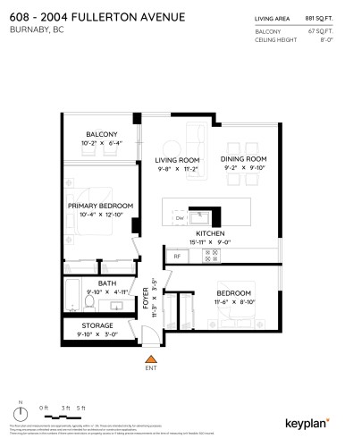 608-2004 Fullerton Avenue, North Vancouver, BC 