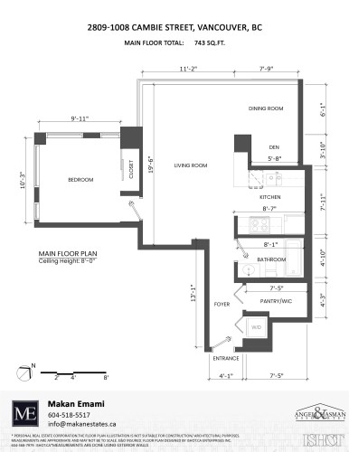 2809-1008 Cambie Street, Vancouver, BC 