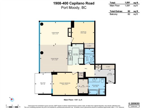 1908-400 Capilano Road, Port Moody, BC 