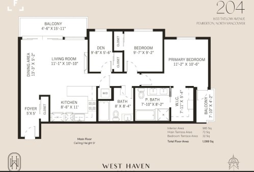 204-1633 Tatlow Avenue, North Vancouver, BC 