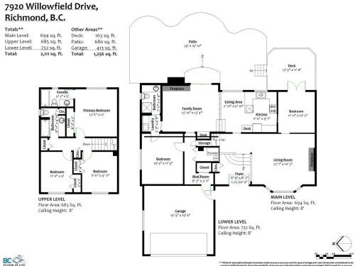 7920 Willowfield Drive, Richmond, BC 