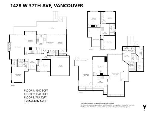 1428 37Th Avenue W, Vancouver, BC 