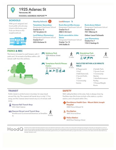 1925 Adanac Street, Vancouver, BC 