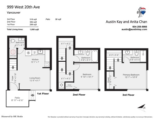 999 20Th Avenue W, Vancouver, BC 