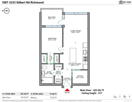 1007-5233 Gilbert Road, Richmond, BC 