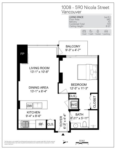 1008-590 Nicola Street, Vancouver, BC 