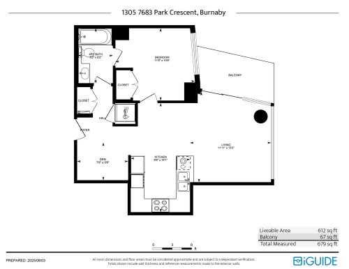 1305-7683 Park Crescent, Burnaby, BC 