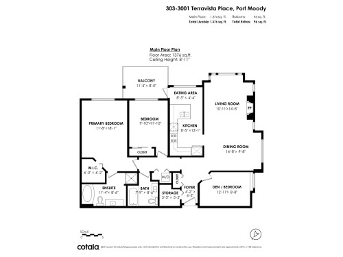 303-3001 Terravista Place, Port Moody, BC 