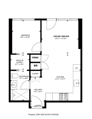 2504-2425 Alpha Avenue, Burnaby, BC 
