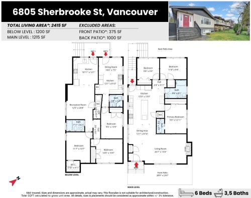 6805 Sherbrooke Street, Vancouver, BC 