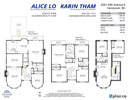 2291 40Th Avenue E, Vancouver, BC 