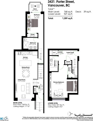 3431 Porter Street, Vancouver, BC 