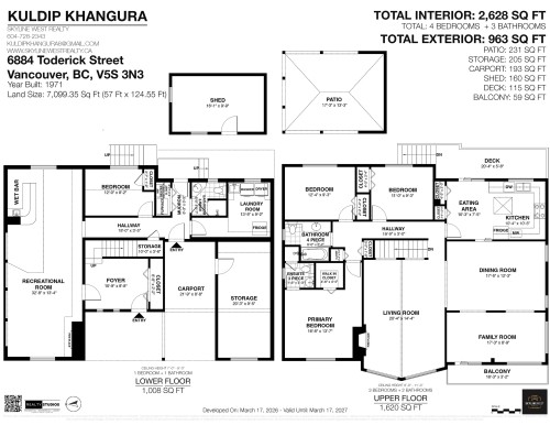 6884 Toderick Street, Vancouver, BC 