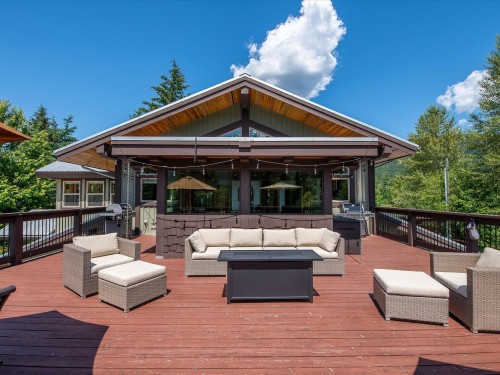 1470 Fraser Road, Pemberton, BC - Outdoor With Deck Patio Veranda With Exterior