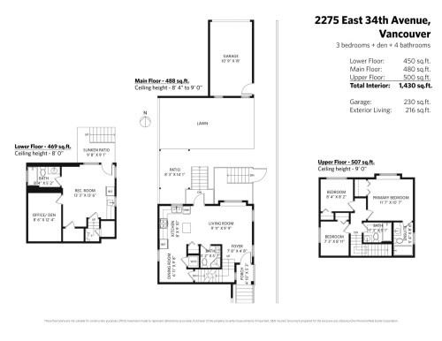 2275 34Th Avenue E, Vancouver, BC 