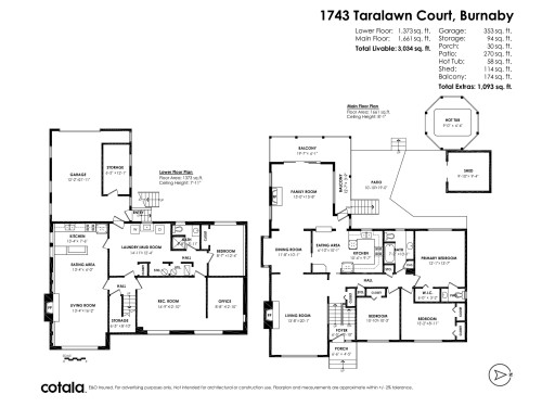 1743 Taralawn Court, Burnaby, BC 