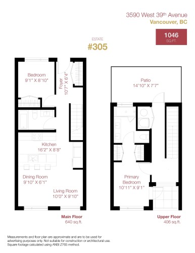 305-3590 39Th Avenue W, Vancouver, BC 