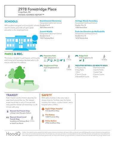 2978 Forestridge Place, Coquitlam, BC 