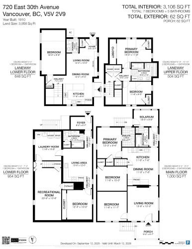 720 30Th Avenue E, Vancouver, BC 