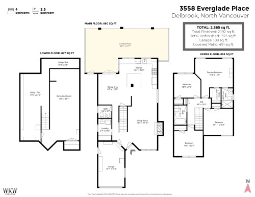 3558 Everglade Place, North Vancouver, BC 