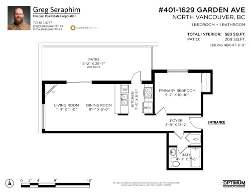 401-1629 Garden Avenue, North Vancouver, BC 