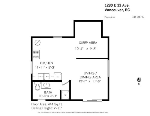 1280 33Rd Avenue E, Vancouver, BC 