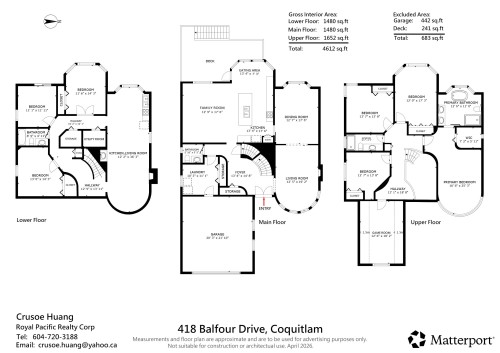 418 Balfour Drive, Coquitlam, BC 