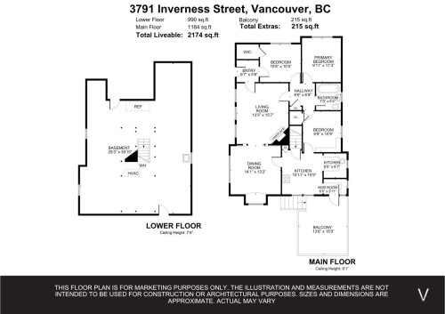 3791 Inverness Street, Vancouver, BC 