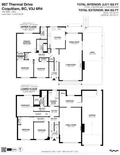 867 Thermal Drive, Coquitlam, BC 