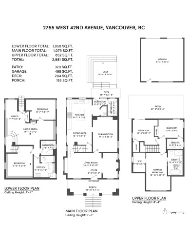 2755 42Nd Avenue W, Vancouver, BC 