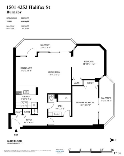1501-4353 Halifax Street, Burnaby, BC 