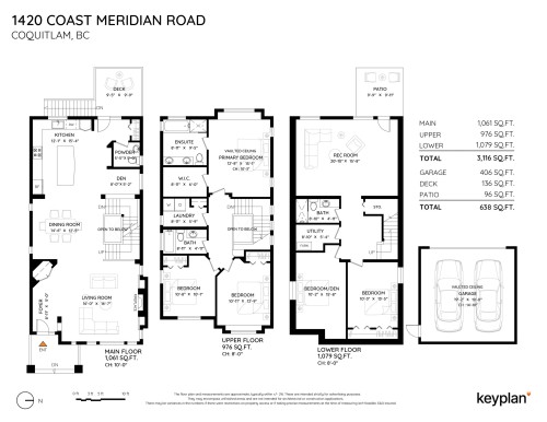 1420 Coast Meridian Road, Coquitlam, BC 