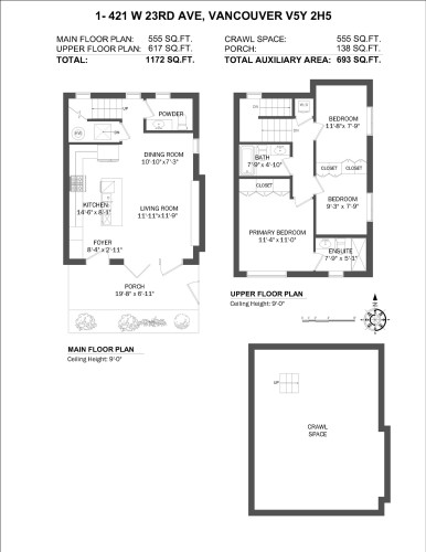 1-421 23Rd Avenue W, Vancouver, BC 