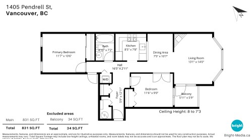 1405 Pendrell Street, Vancouver, BC 