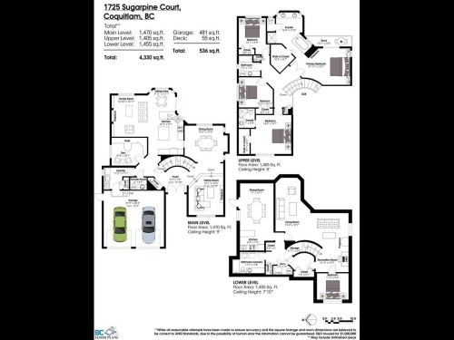 1725 Sugarpine Court, Coquitlam, BC 