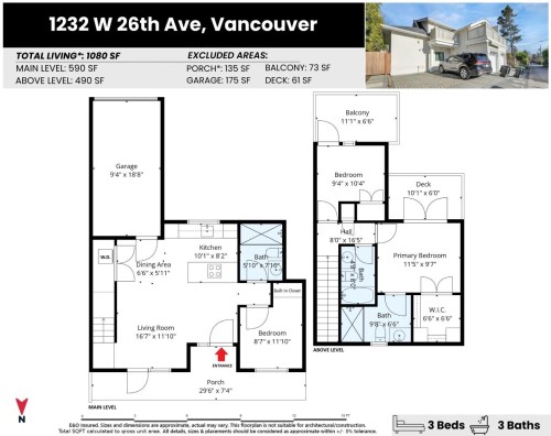 1232 26Th Avenue W, Vancouver, BC 